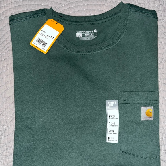 Carhartt Women's Loose Fit 100% cotton tee shirt - Picture 1 of 2